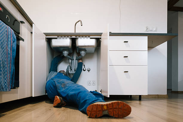 Professional Leak Detection technician working in Kasson, MN